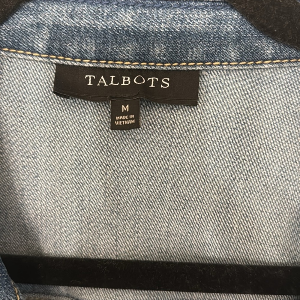 Perfect Condition Talbots Size Medium Jean Jacket - image 2